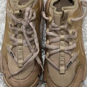 Dior Beige Designer Sneakers